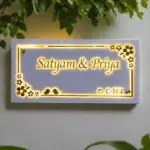 Customized Backlit LED Acrylic Name Plate
