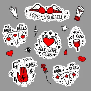 3D Vinyl Stickers for Kids Journals & Gifts