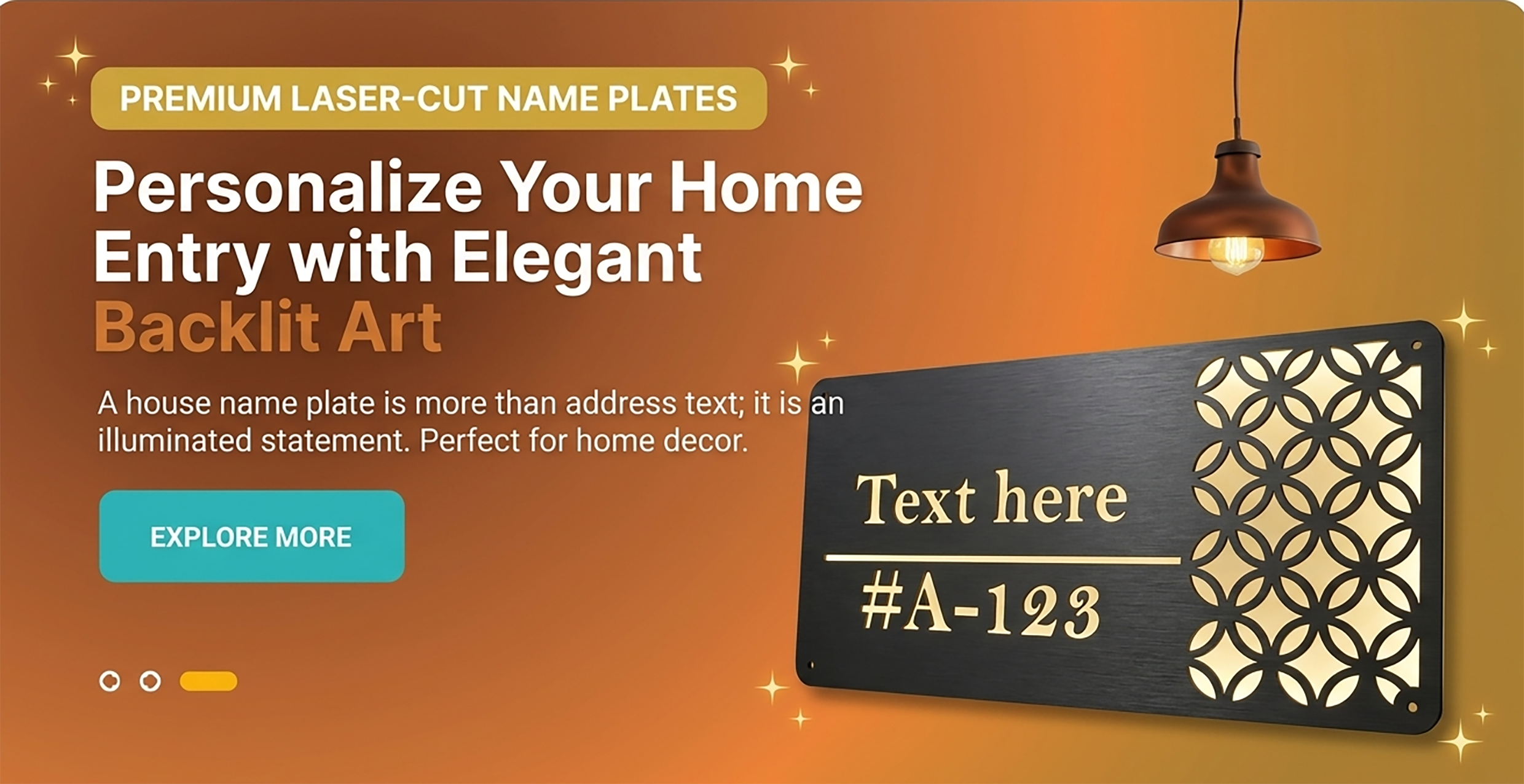 Name plate