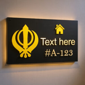 Led Name Plate